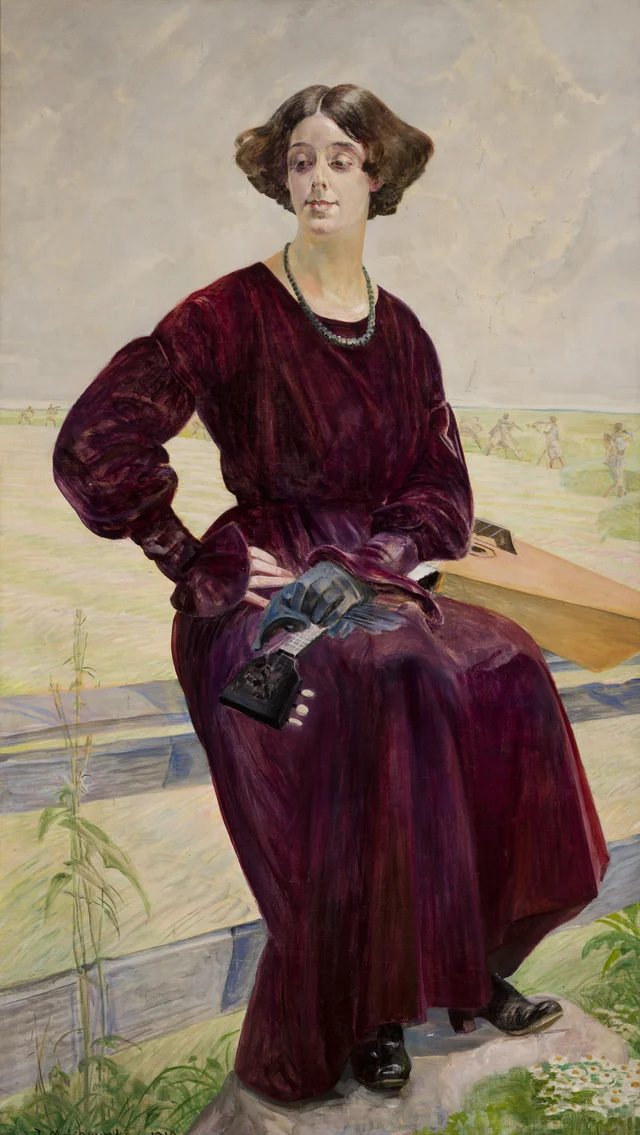 O canto acabado, retrato de Róża Aleksandrowicz, Jacek Malczewski