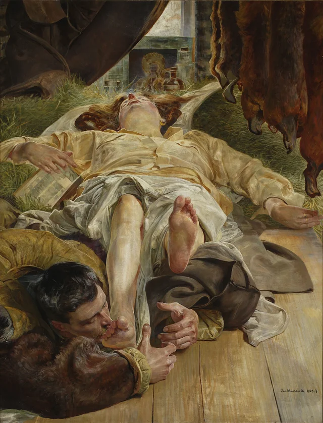 Death of Ellenai, Jacek Malczewski