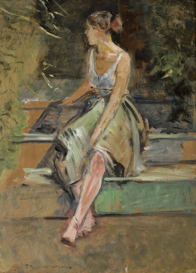 Estudo de uma moça, Jacek Malczewski