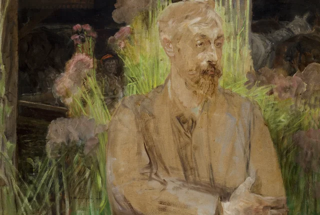 Estudo de retrato (Stanisław Dębicki, pintor), Jacek Malczewski