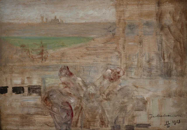 Esquisse pour « La source empoisonnée », Jacek Malczewski