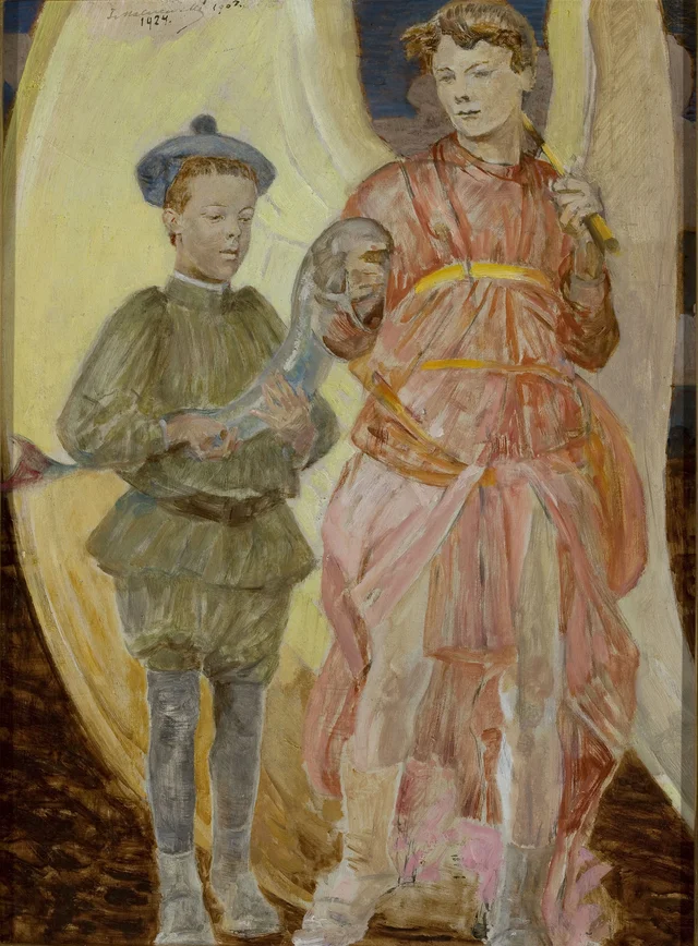 Tobias e o anjo, Jacek Malczewski