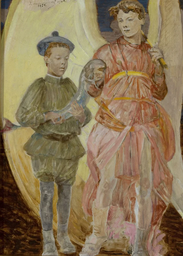 Tobias e o anjo, Jacek Malczewski