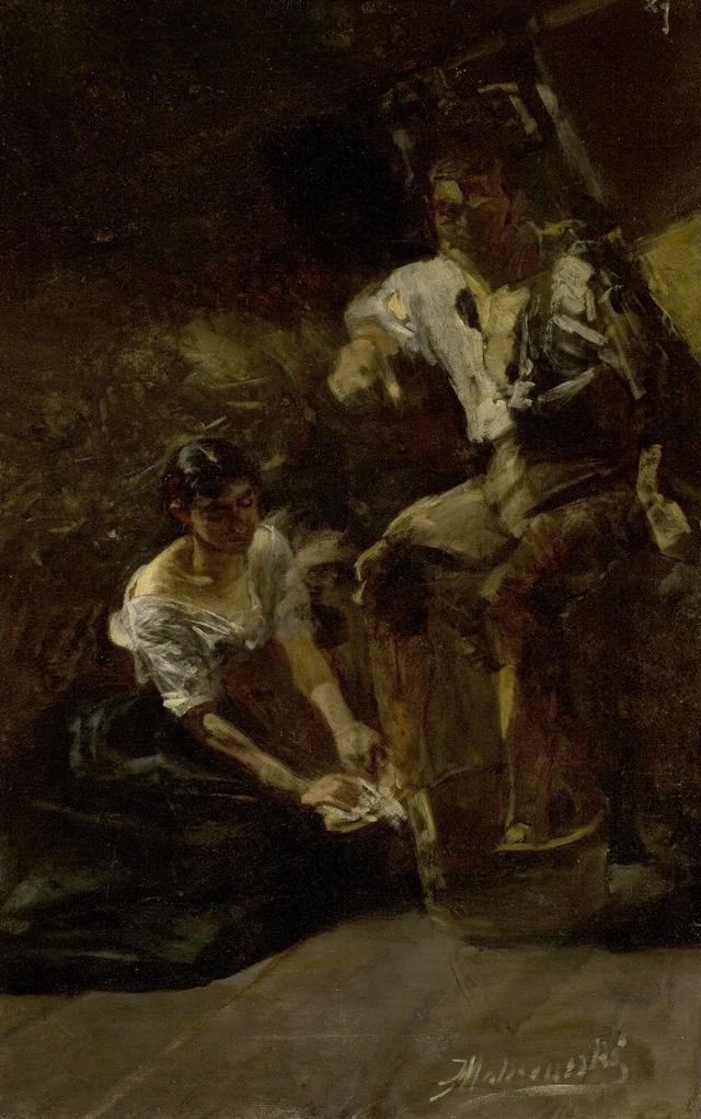 Le lavement des pieds (scène sibérienne)