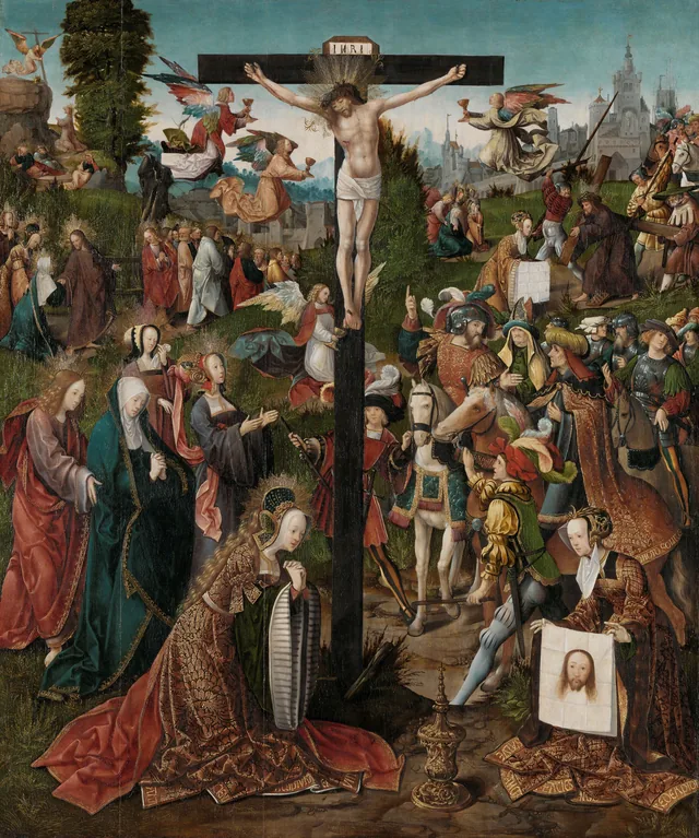 La Crucifixion, Jacob Cornelisz van Oostsanen