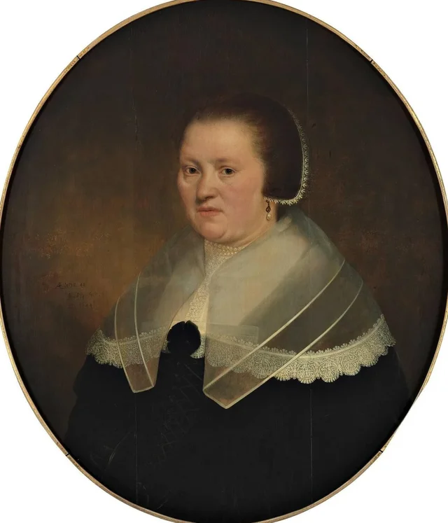 Portrait of a 40-Year-Old Woman, Jacob Gerritsz. Cuyp