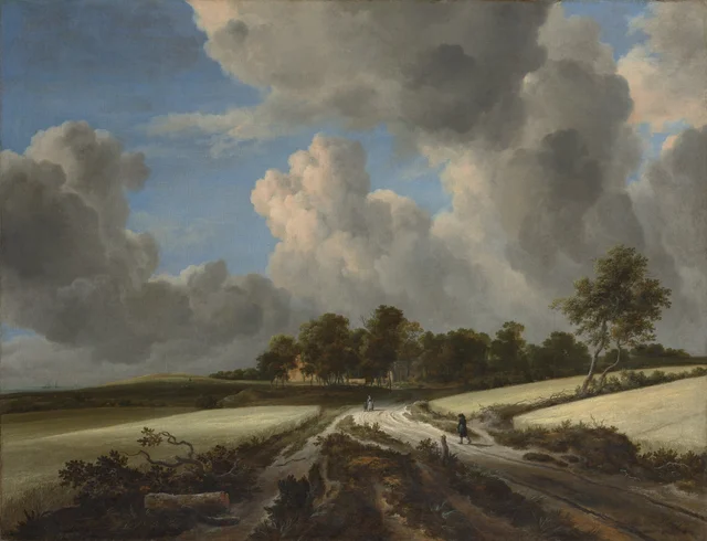 Campos de trigo, Jacob van Ruisdael