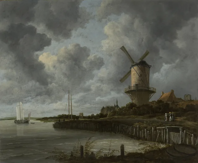 O moinho de Wijk bij Duurstede, Jacob van Ruisdael