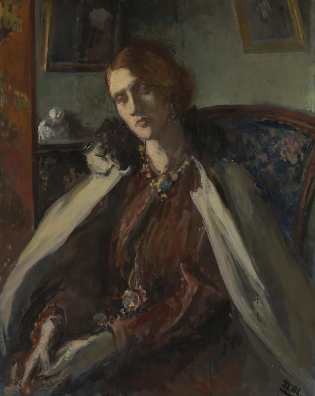 Julia Prinsep Stephen, née Jackson, anciennement Mrs Duckworth (1846-1895), beauté célèbre et philanthrope, Jacques-Émile Blanche