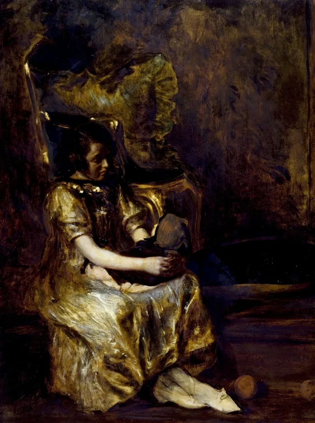 L'enfant à la poupée, Jacques-Émile Blanche