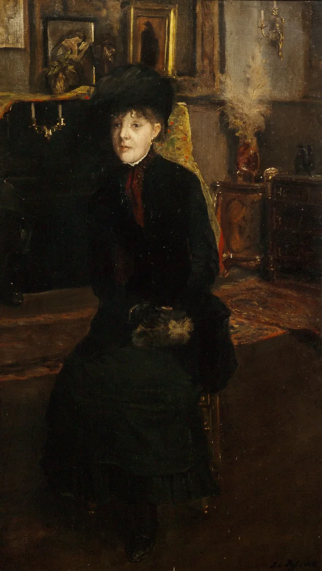 Portrait de Mary Cassatt (1845-1926), peintre
