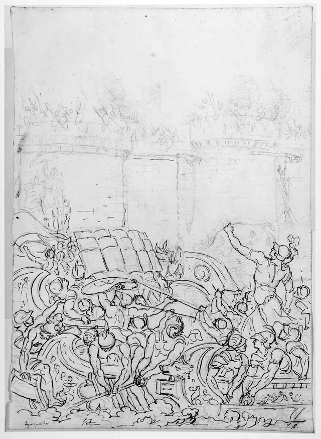 Attack on a castle