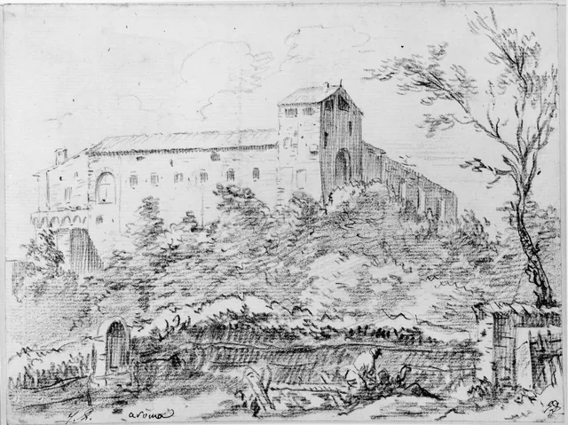 Edifício nos arredores de Roma