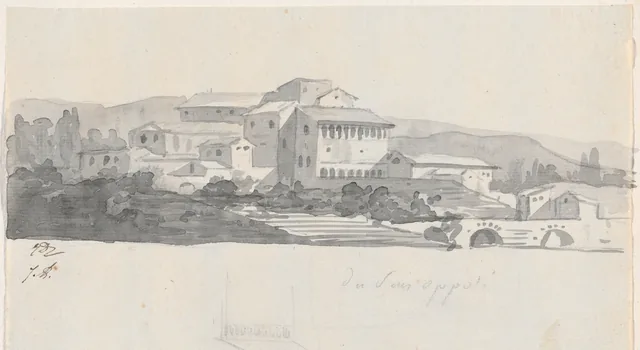 Roman Buildings on a Hill
