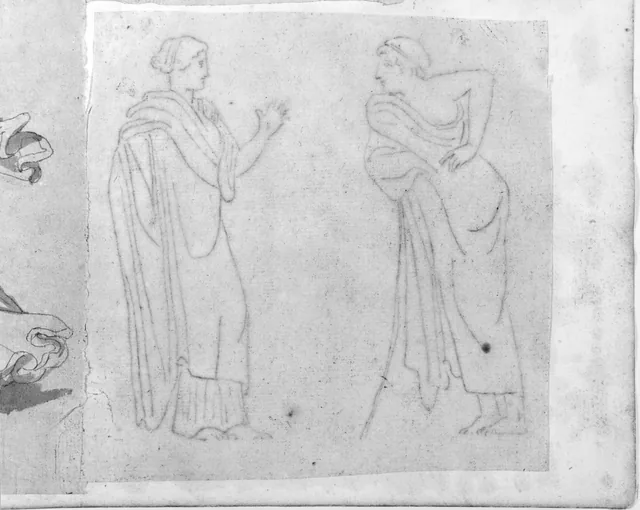 Couple antique conversant