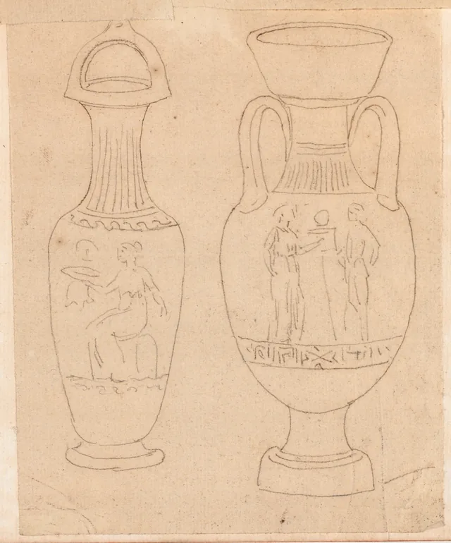 Deux vases grecs