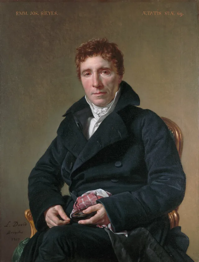 Emmanuel Joseph Sieyès (1748-1836), Jacques-Louis David