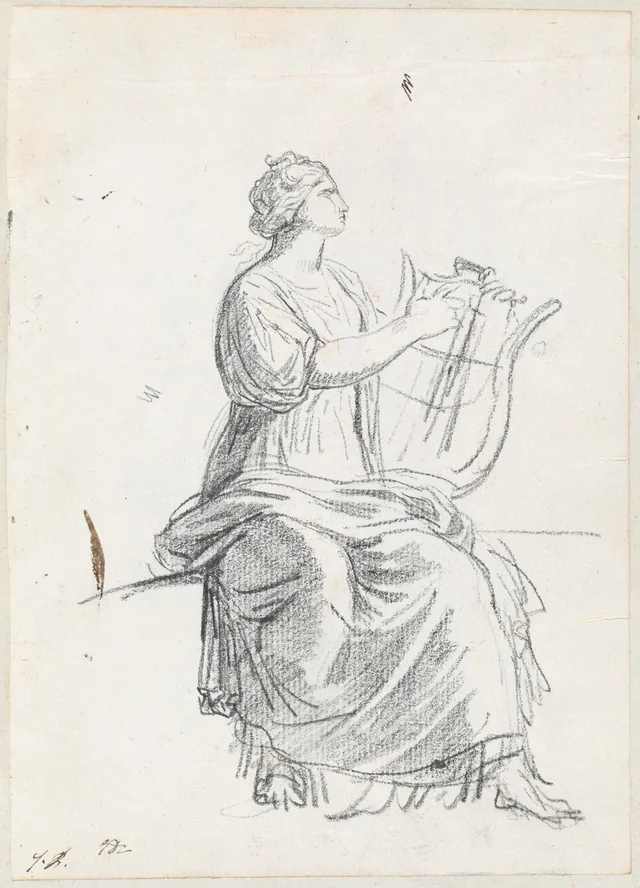 Femme à la lyre