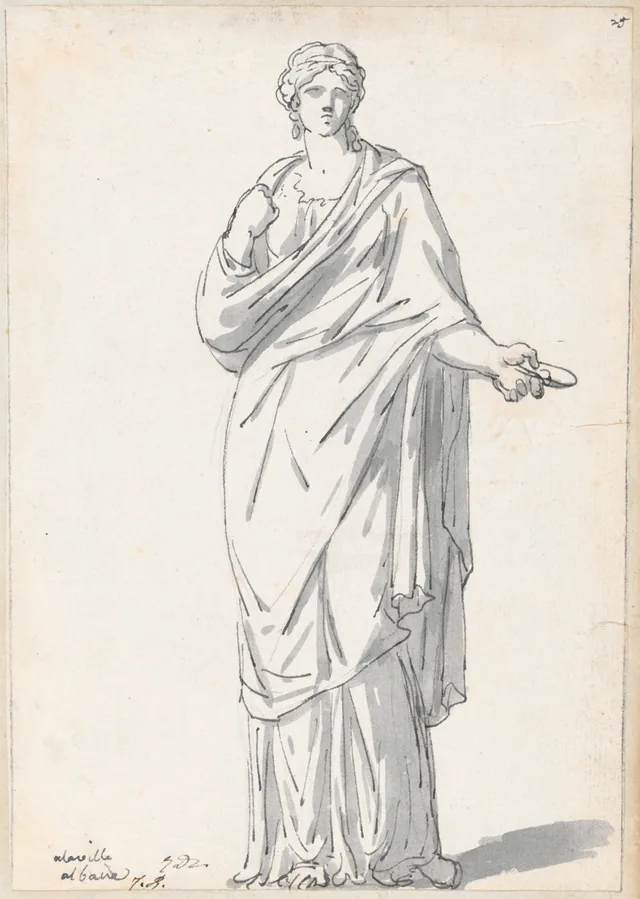 Femme de la villa Albani