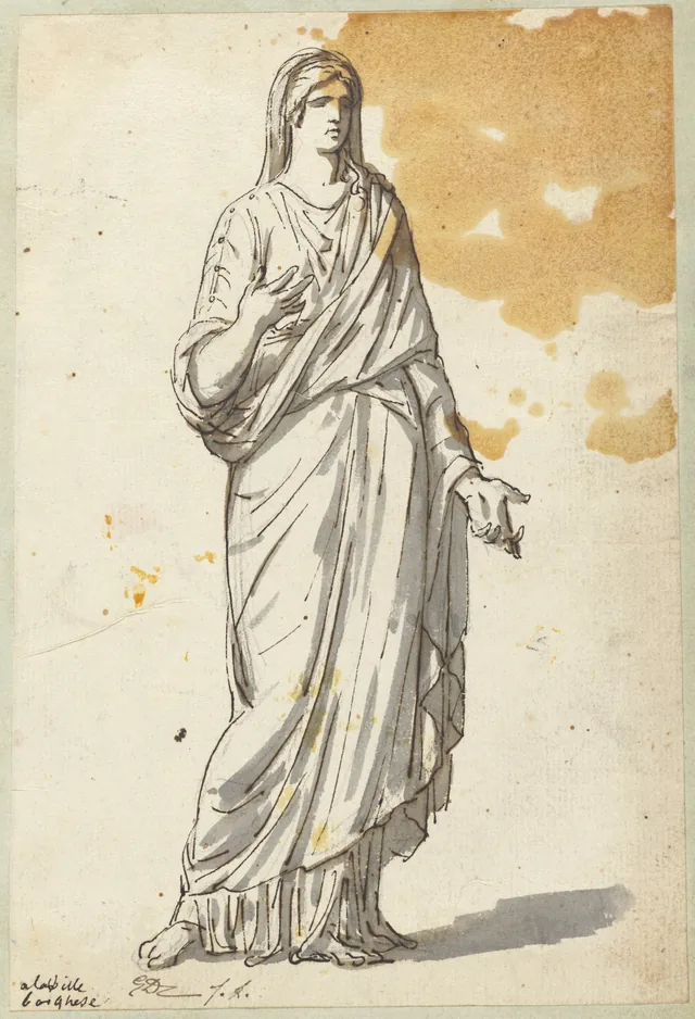 Femme de la villa Borghèse