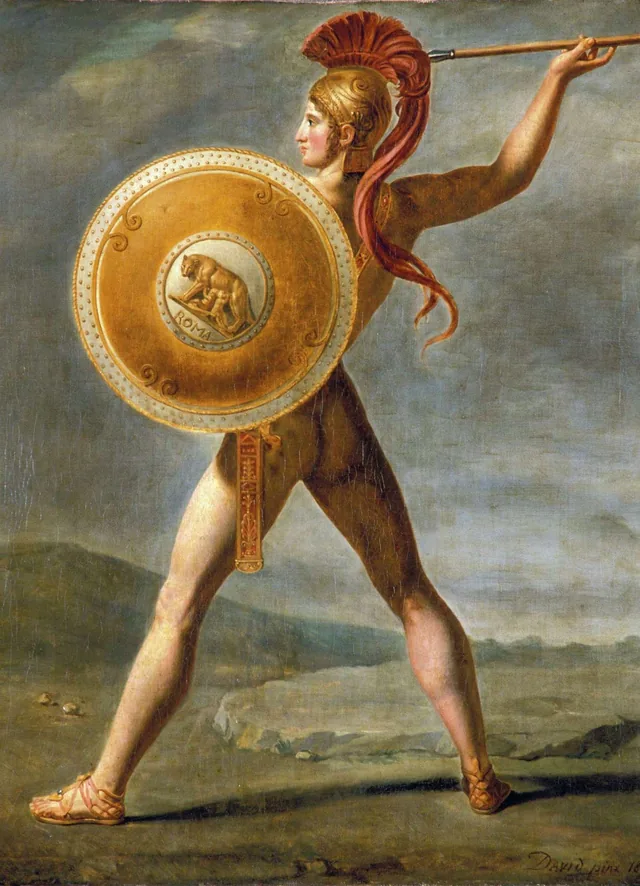 Roman Warrior, Jacques-Louis David