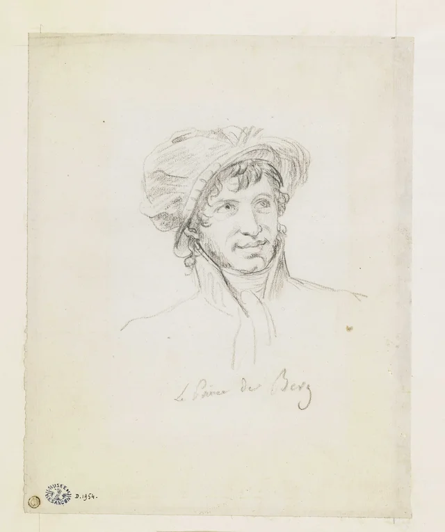 Joachim Murat, seen almost from the front, bust-length, Jacques-Louis David