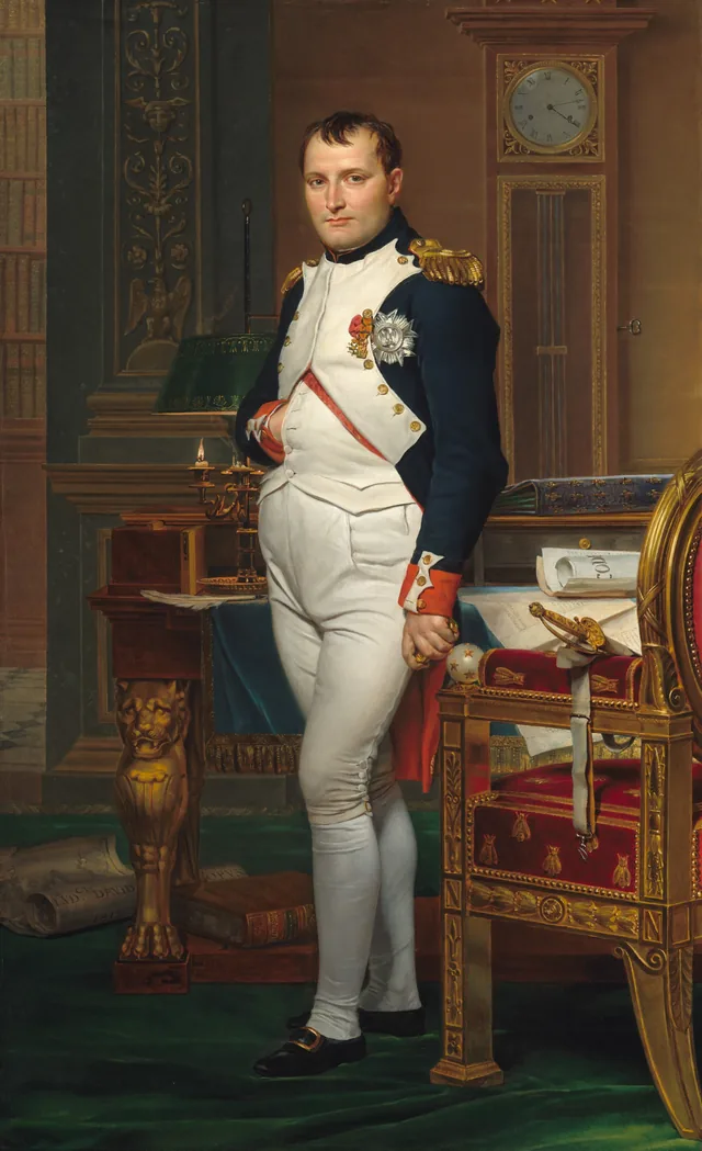 L'Empereur Napoléon dans son cabinet de travail aux Tuileries, Jacques-Louis David