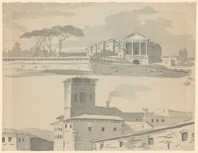 O Circo Romano perto de Santa Croce in Gerusalemme
