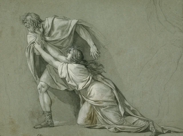 La partida de Marco Atilio Régulo hacia Cartago, Jacques-Louis David
