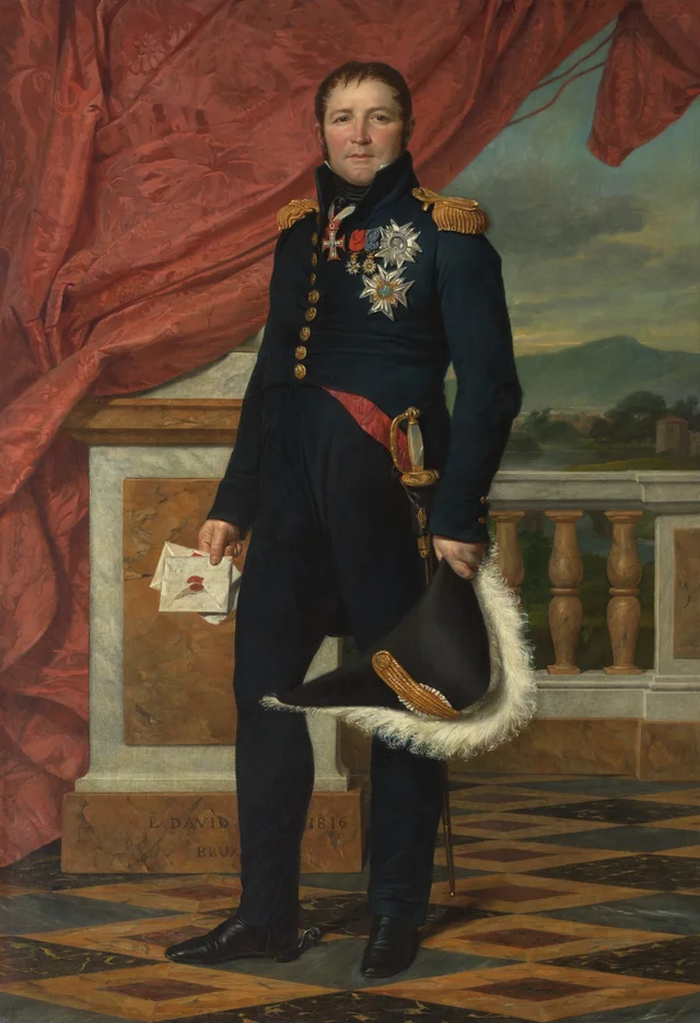 General Étienne-Maurice Gérard (1773–1852), Jacques-Louis David