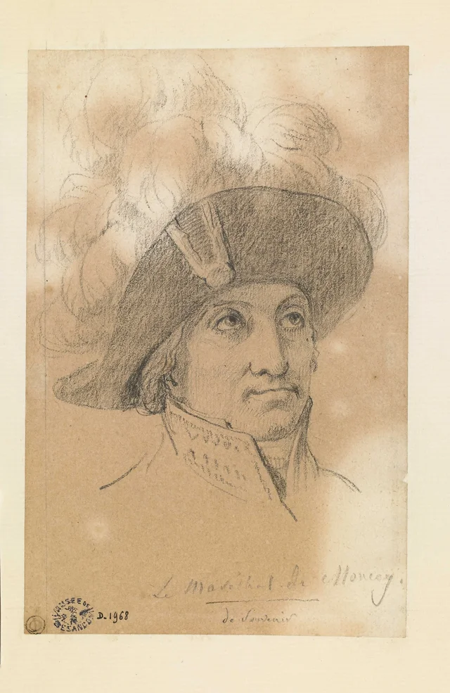 Marshal de Moncey, bust-length, three-quarter view to the right
