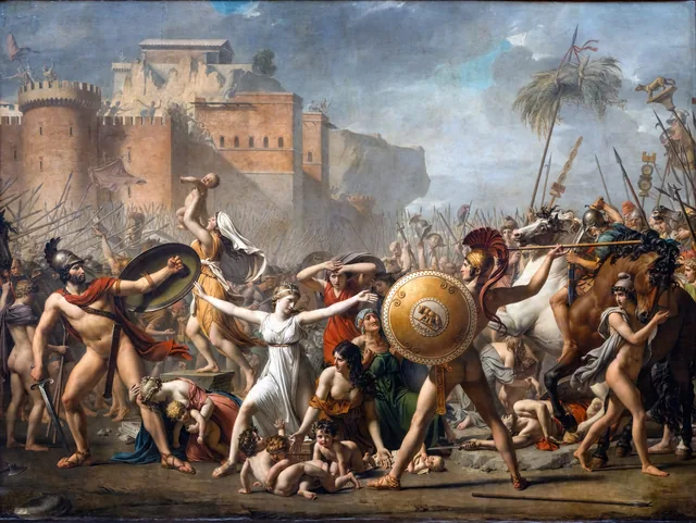 Les Sabines, Jacques-Louis David