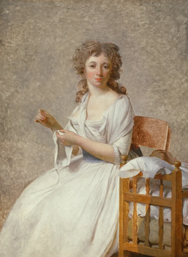 Madame de Pastoret y su hijo