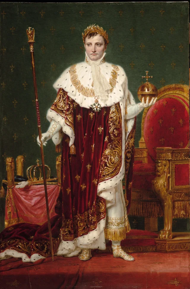 Napoleão I em trajes imperiais, Jacques-Louis David