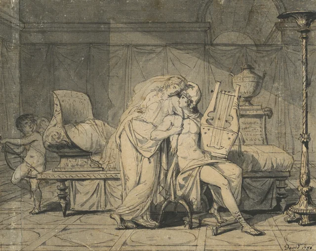 Paris and Helen, Jacques-Louis David