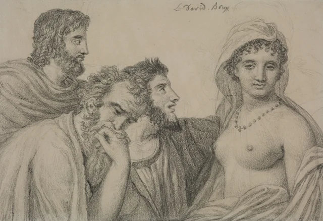 Phryne before Her Judges, Jacques-Louis David