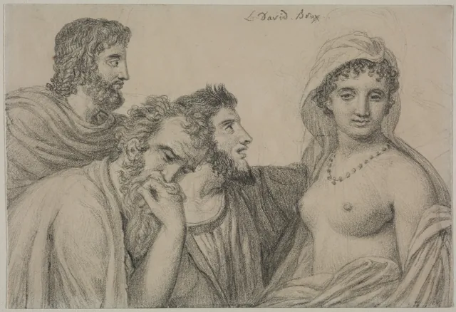 Phryne before Her Judges, Jacques-Louis David