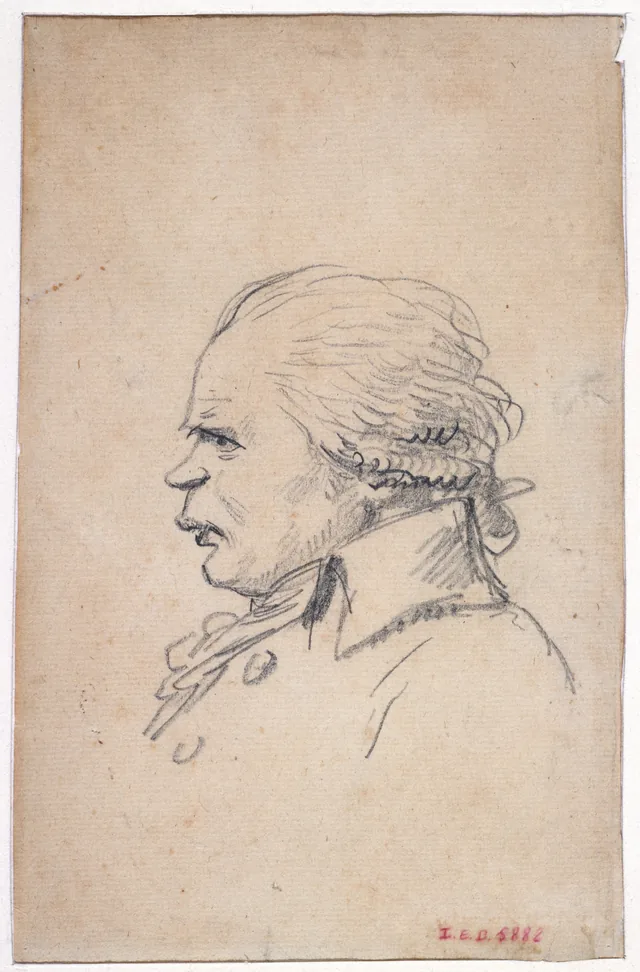 Retrato-charge de Danton (caricatura)