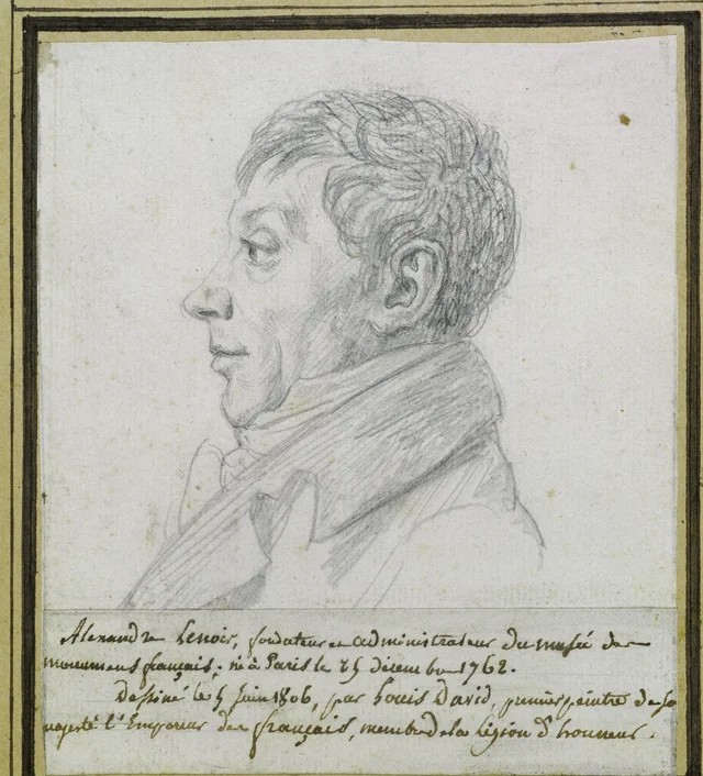 Portrait of Alexandre Lenoir, founder and administrator of the Museum of French Monuments