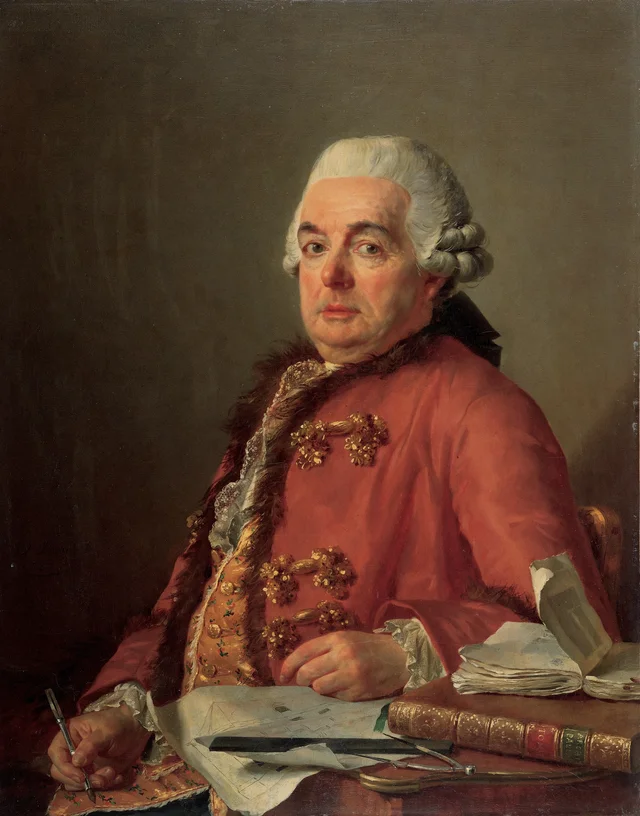 Retrato de Jacques-François Desmaisons, Jacques-Louis David