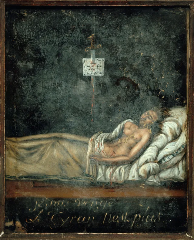 Portrait of Louis-Michel Le Peletier de Saint-Fargeau (1760-1793) on His Deathbed
