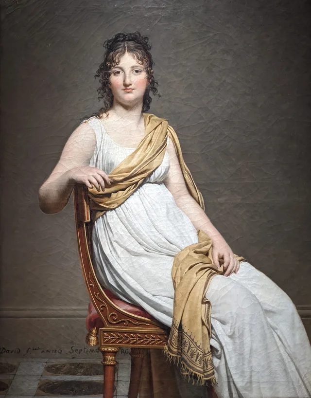 Retrato de madame de Verninac, Jacques-Louis David