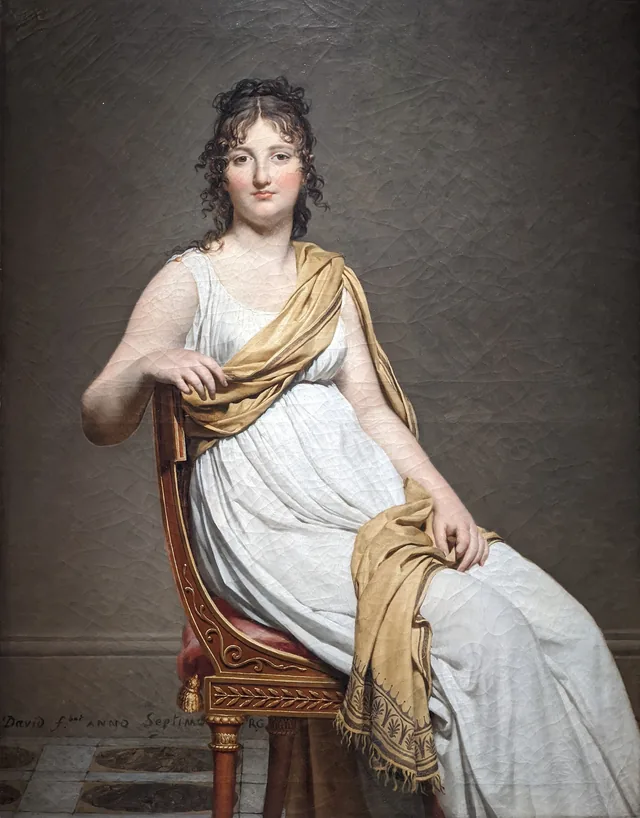 Portrait de madame de Verninac, Jacques-Louis David