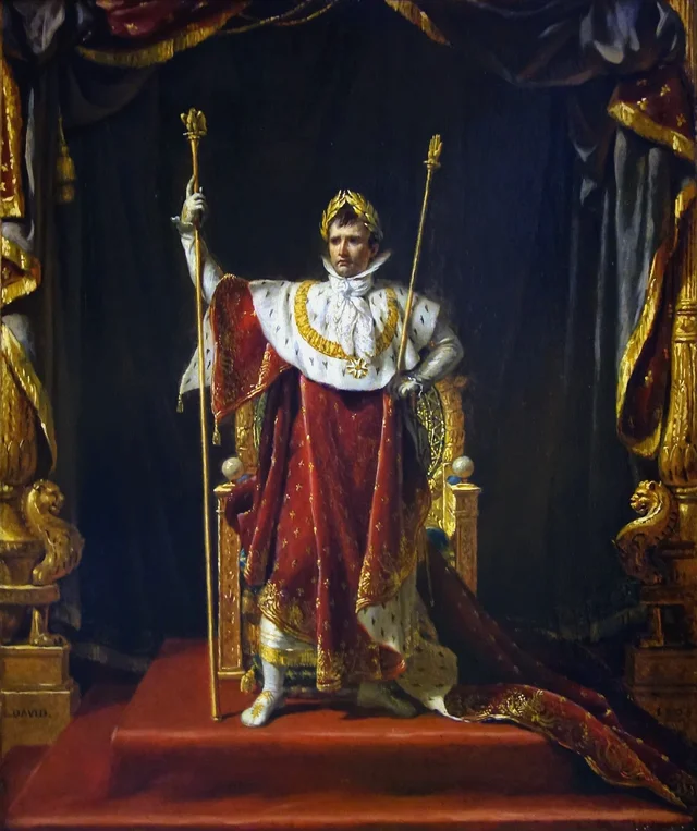 Retrato de Napoleão em traje imperial, Jacques-Louis David