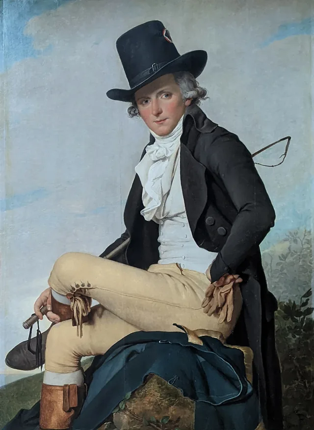 Portrait de Pierre Sériziat, Jacques-Louis David