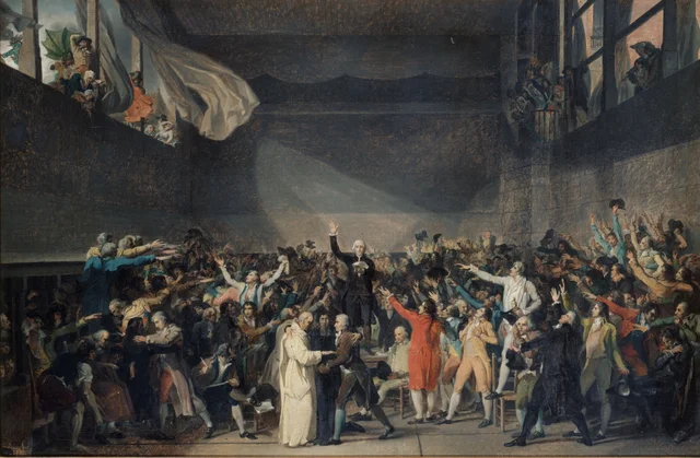 Juramento del Juego de Pelota, el 20 de junio de 1789, Jacques-Louis David