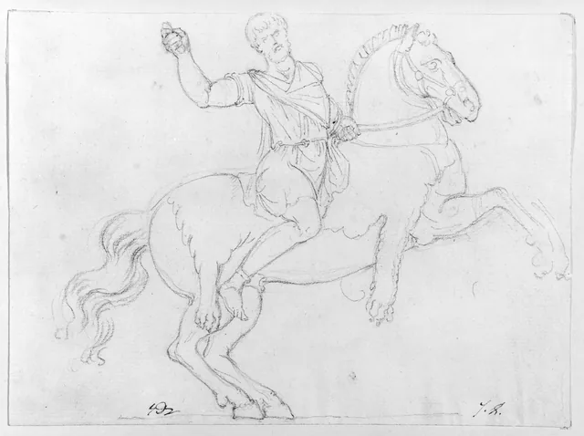 Equestrian statue