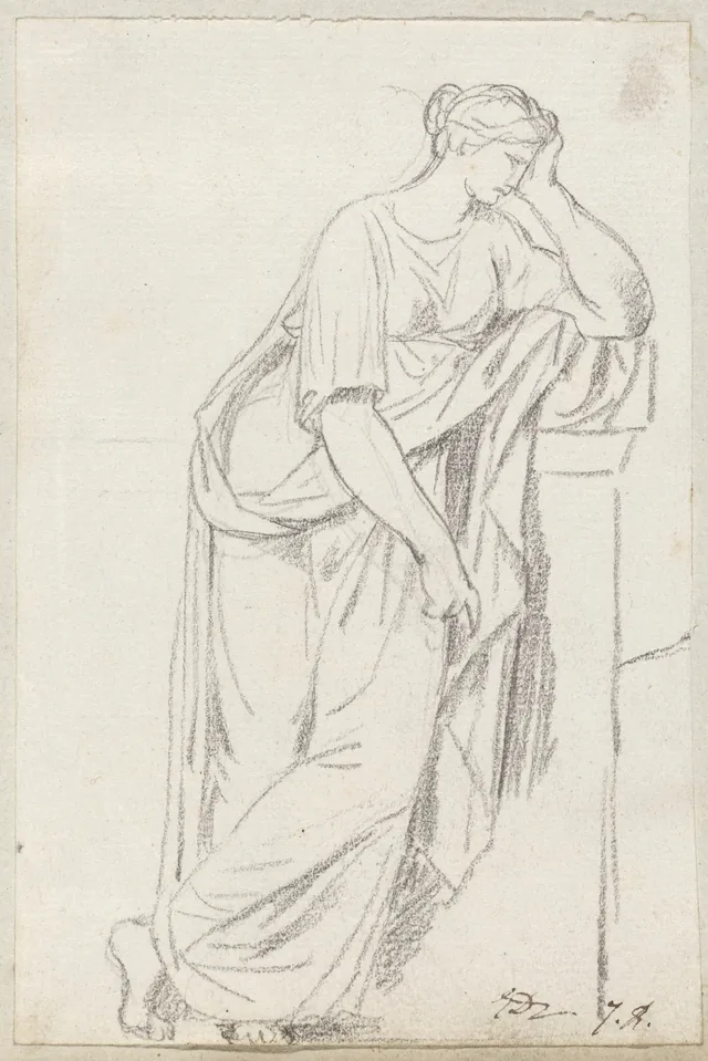 A Muse from the Sarcophagus of the Muses