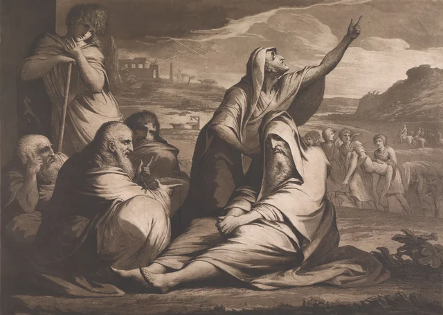 Jó repreendido pelos amigos, James Barry