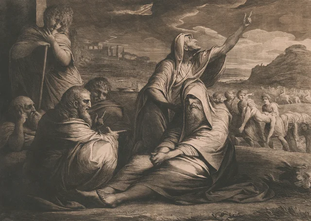 Jó repreendido pelos amigos, James Barry